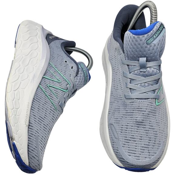 New Balance Fesh Foam X Kaiha Road v1 Artic Light Grey Mint Womens 6.5 B Shoes - Picture 1 of 11